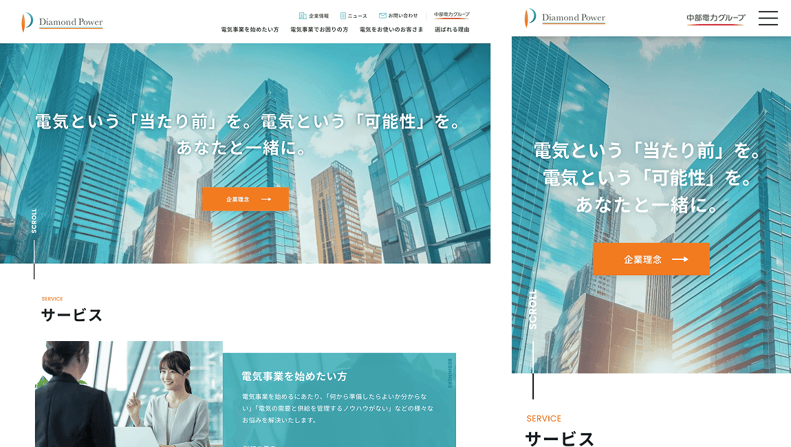 ダイヤモンドパワーサイト開発